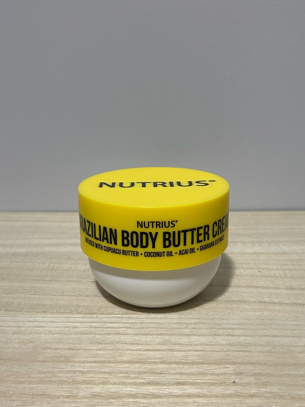 NEW Nutrius Brazilian Body Butter Cream